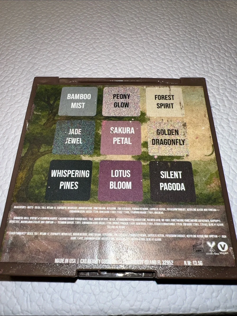 CXC 9-Color Eyeshadow Palette - Dragon’s Garden